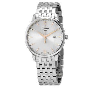 Tissot Tradition Quartz Silver Dial Men's Watch T063.610.11.037.01